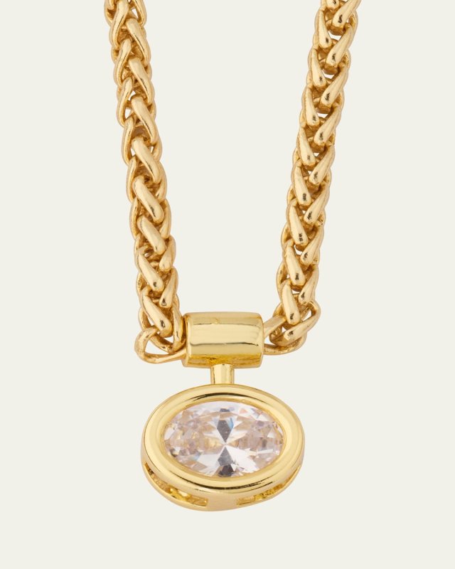 Bezel Solitaire Olympia Necklace